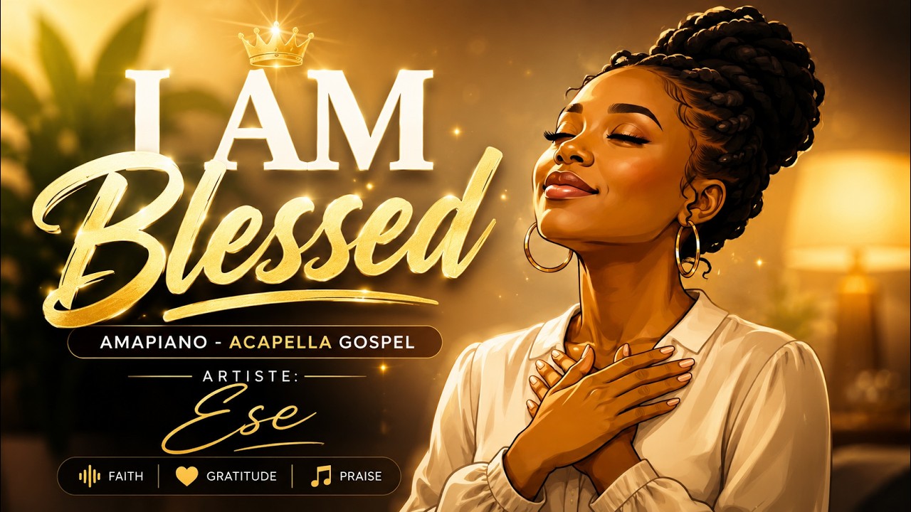 🌟 I AM BLESSED –  Amapiano-Acapella Gospel Anthem | Ese & The Kingdom Groove Choir