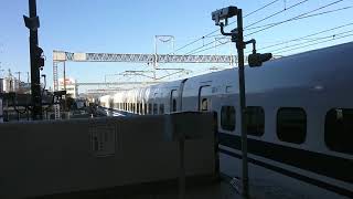 JR西日本 700系B11編成 こだま659号名古屋行き 豊橋駅発車