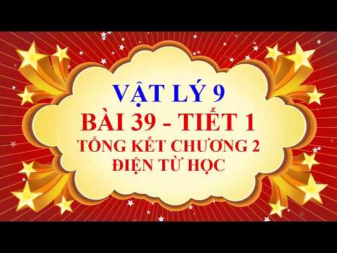 Video Vật lý lớp 9 - Bài 39 - Tổng kết chương 2 - Điện từ... - youtube