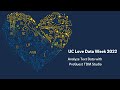 Uc love data week 2022  analyze text data with proquest tdm studio