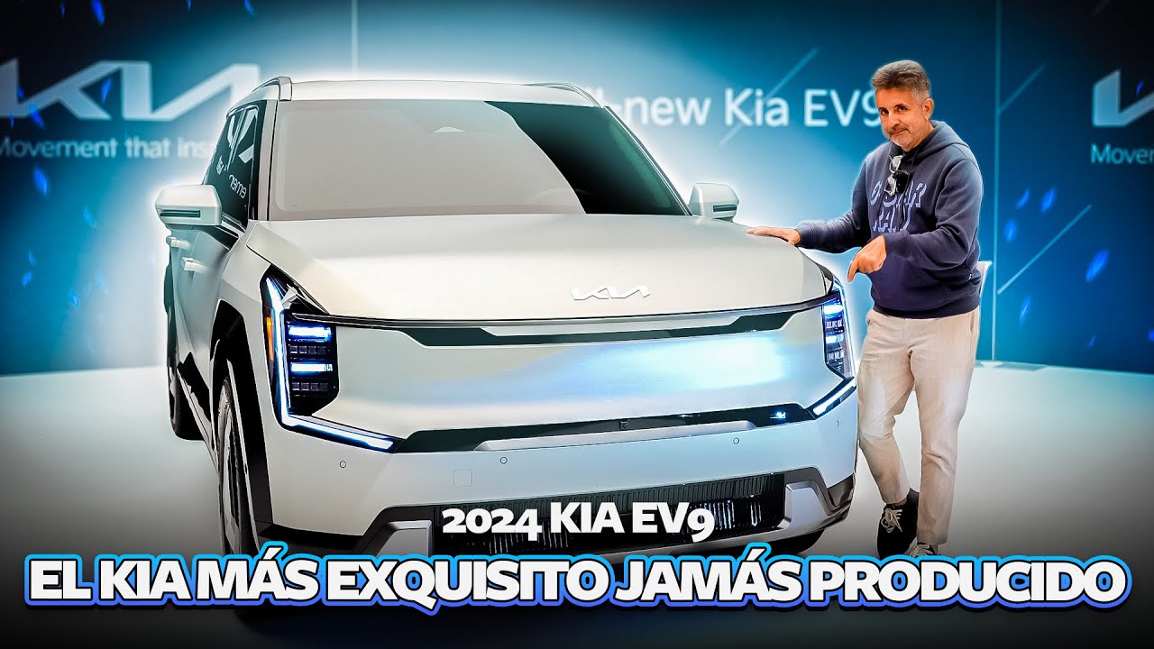 2024 Kia EV9 • Eléctrico de 3 filas de Kia REALMENTE IMPRSIONANTE