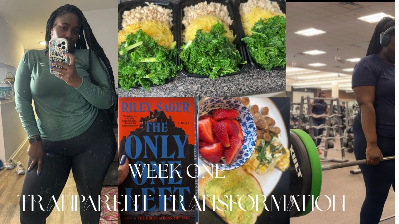 TRANSPARENT TRANSFORMATION WEEK ONE: MEAL PREP, GOALS FOR 2026, FIRST WEIGH IN, WORKOUTS