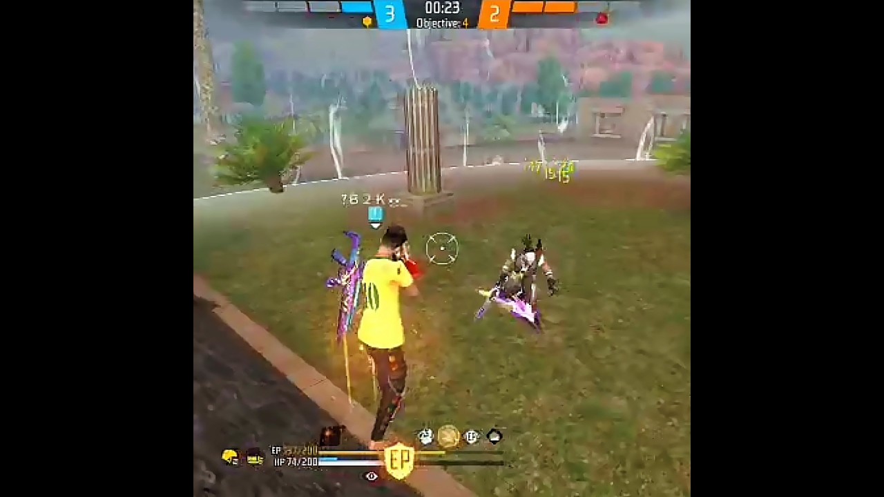 Free Fire Reality Motivation 🔥🥺 | 1vs4 gameplay 