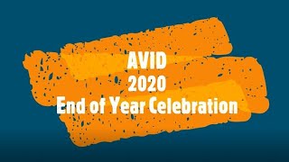 AVID EOY 2020 Video Celebration