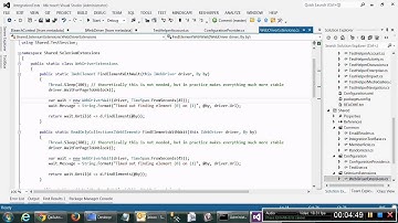 Selenium based integration tests #4