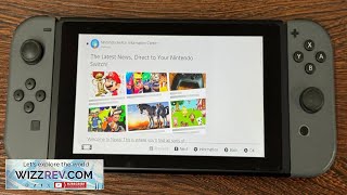 Nintendo Switch Handheld Console Gray v1 Unpatched Excellent Mint Cond