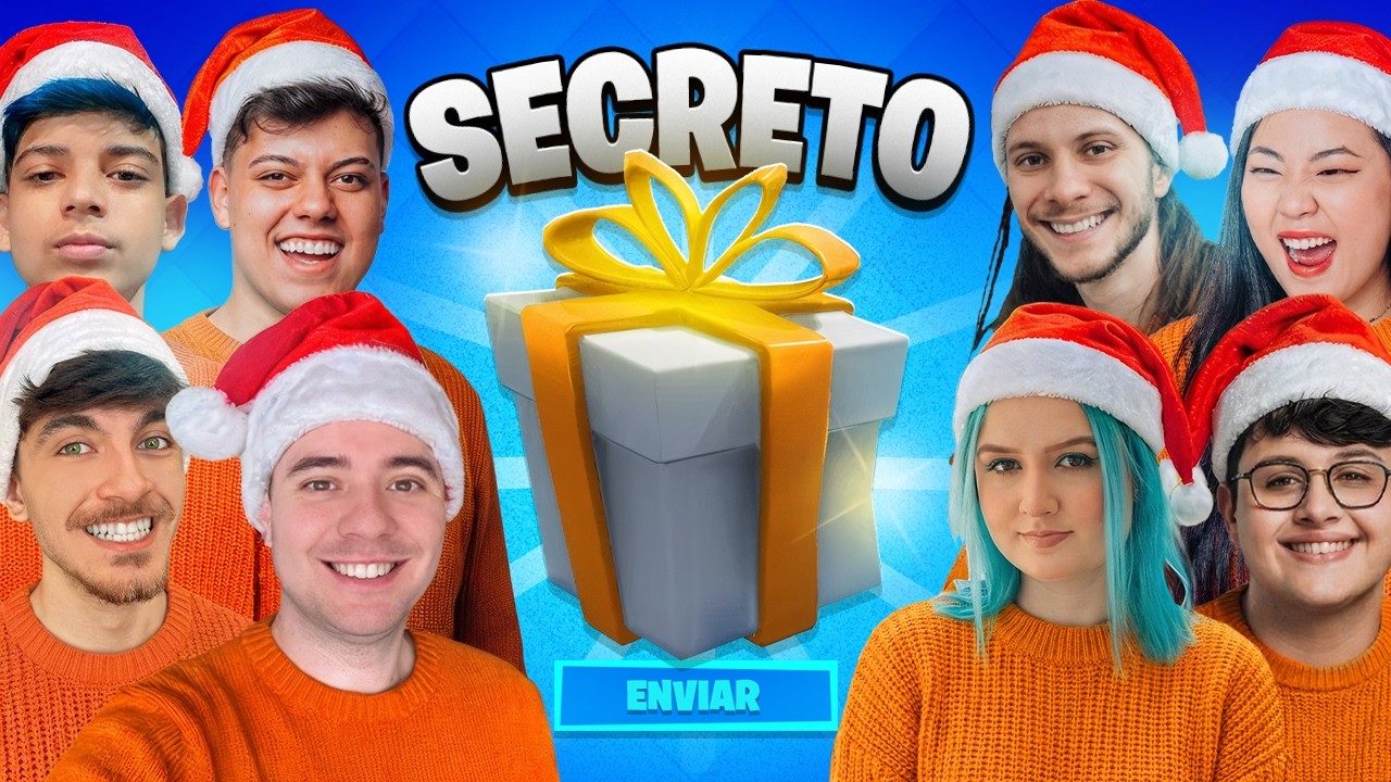 AMIGO SECRETO DA HERO BASE 2025 no Fortnite! NOSTÁLGICO