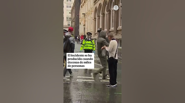 Detienen a un conductor tras atropellar a varias personas en el centro de Liverpool #Atropello