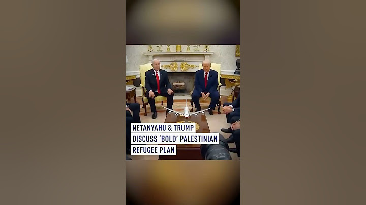 Netanyahu & Trump discuss ‘bold’ Palestinian refugee plan
