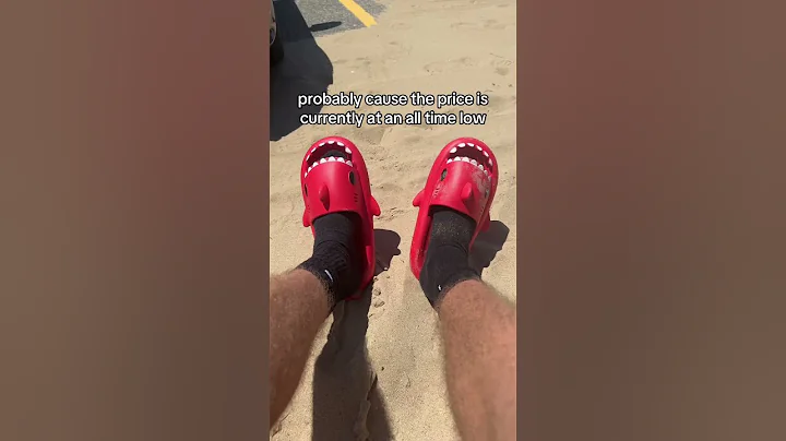 Affordable shark slides you need! #sharkslides #slippers #slides #viral #fok