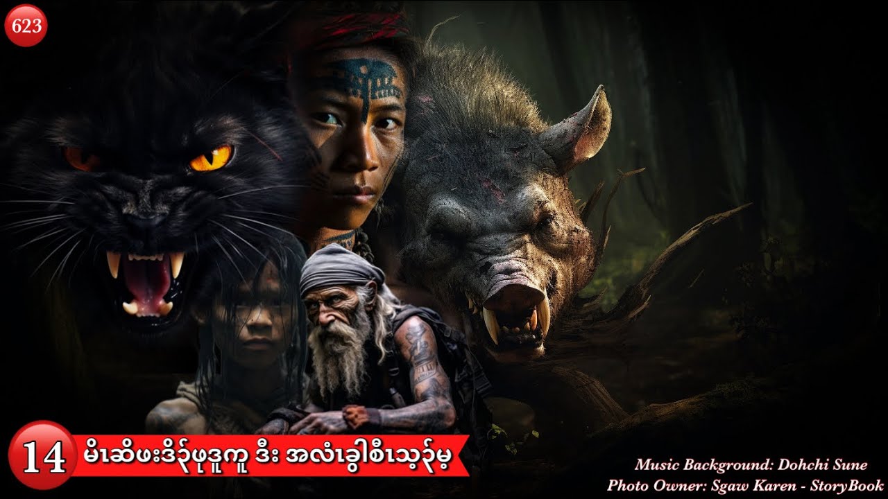Ep:623 [ မိၤဆိဖုဒူကူ ဒီး စီၤသ့၃်မ့ ] Part. 14 'သ၃်မံညီၤသူဖးဒိ၃်လၢအသးအိ၃်နွံဖျၢ၃်' The Legend Hunter.
