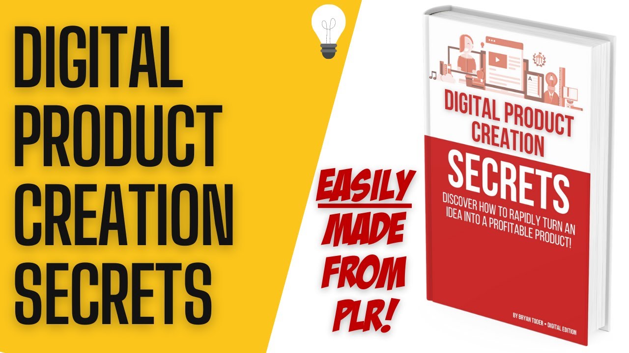 Digital Product Creation Secrets from PLR, by Bryan Toder - YouTube
