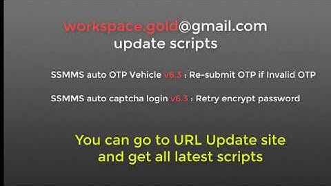 Resolve Invalid OTP & Encrypt Password | SSMMS