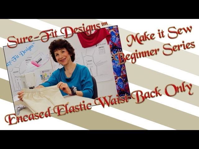 How To Pattern And Sew An Elastic Waistband. - Doina Alexei