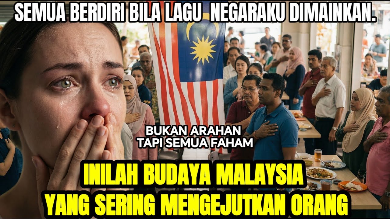 SemuaTerhenti!! Ini yang berlaku ketika lagu negaraku dimainkan. 
