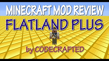 Minecraft Mod Review - Flatland Plus Mod