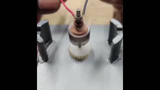 How to mini DC motor coil checking new experiment #viral #triding #project #triding_reels