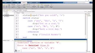 MATLAB switch,polar Net Worth
