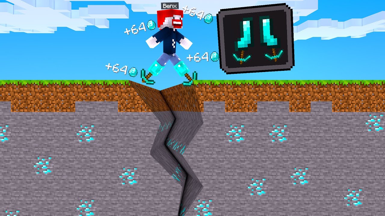 MINECRAFT, aber SPRÜNGE SIND OP!