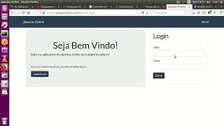 Apresentação Sistema de Apostas