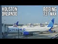 Volví a volar en un B737 MAX: Houston Orlando