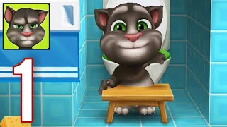 My Talking Tom - Gameplay Walkthrough Part 1 (iOS, Android) Cat Game screenshot 5