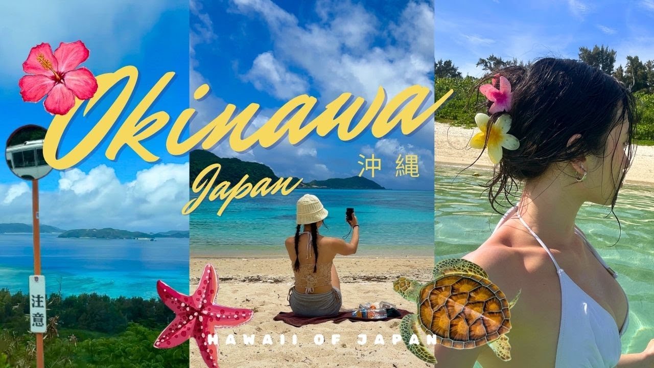 island girl in Okinawa, JAPAN🌺🌴🐚 I ocean therapy, aquarium date, solo travel vlog