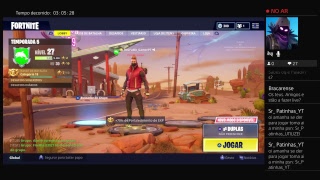 Live de Fortnite - Atrás da vitória !!!!!!