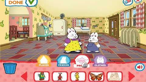 Max and ruby play soccer