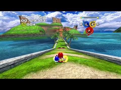 Knuckles says shit in Sonic Heroes