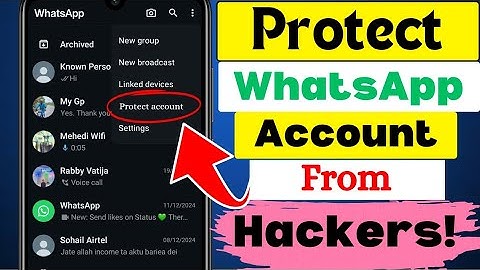 How to Protect Your WhatsApp Account From Hackers 2025 (8 Settings🤫)