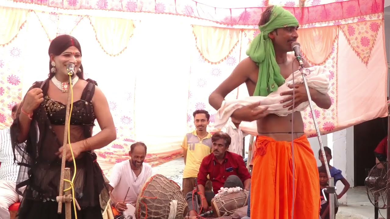 माली मालिन की कलाकारी धर्मवीर सिंह का ढोला 