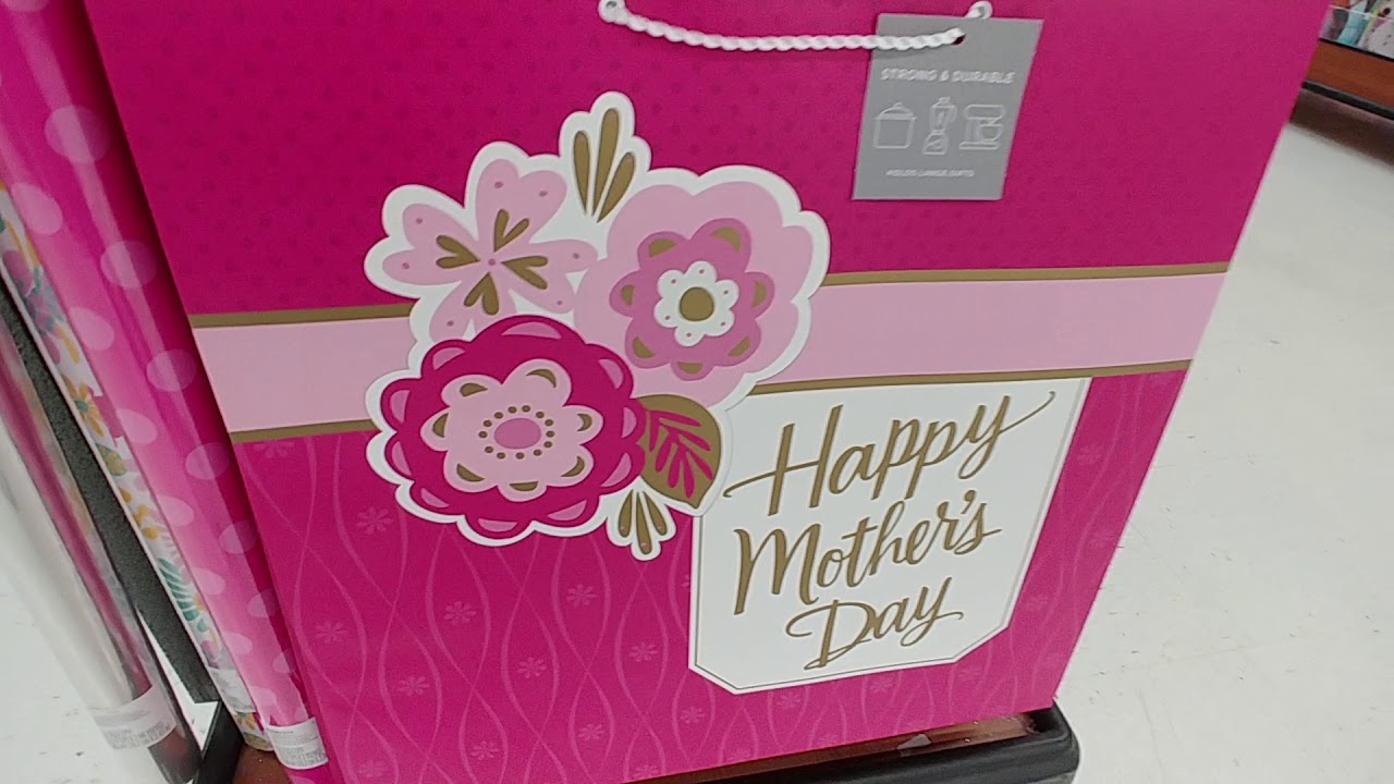 Mother's Day Gift Bags At Walmart 2019 YouTube