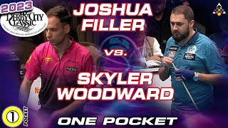 SKYLER WOODWARD vs JOSHUA FILLER - 2023 DERBY CITY CLASSIC ONE POCKET DIVISION