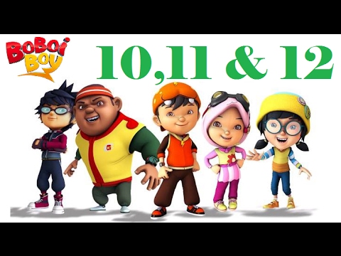 BoBoiBoy (English) -  Season 1 Episode 10, 11 & 12