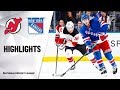 NHL Highlights | Devils @ Rangers 3/7/20