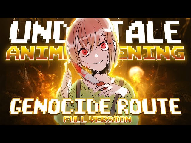 Megalovania but it’s an anime opening (Undertale anime opening: Genocide Route) class=