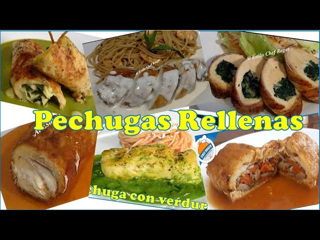 Tienes pechugas de pollo y no sabes como prepararlas, Menú semanal de pechugas de pollo, saludables | Chef Roger Oficial