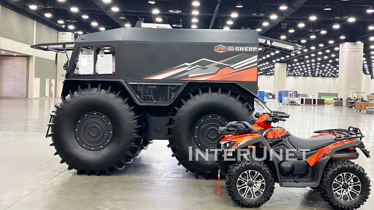 2022 Sherp ATV - the most off-road capable vehicle