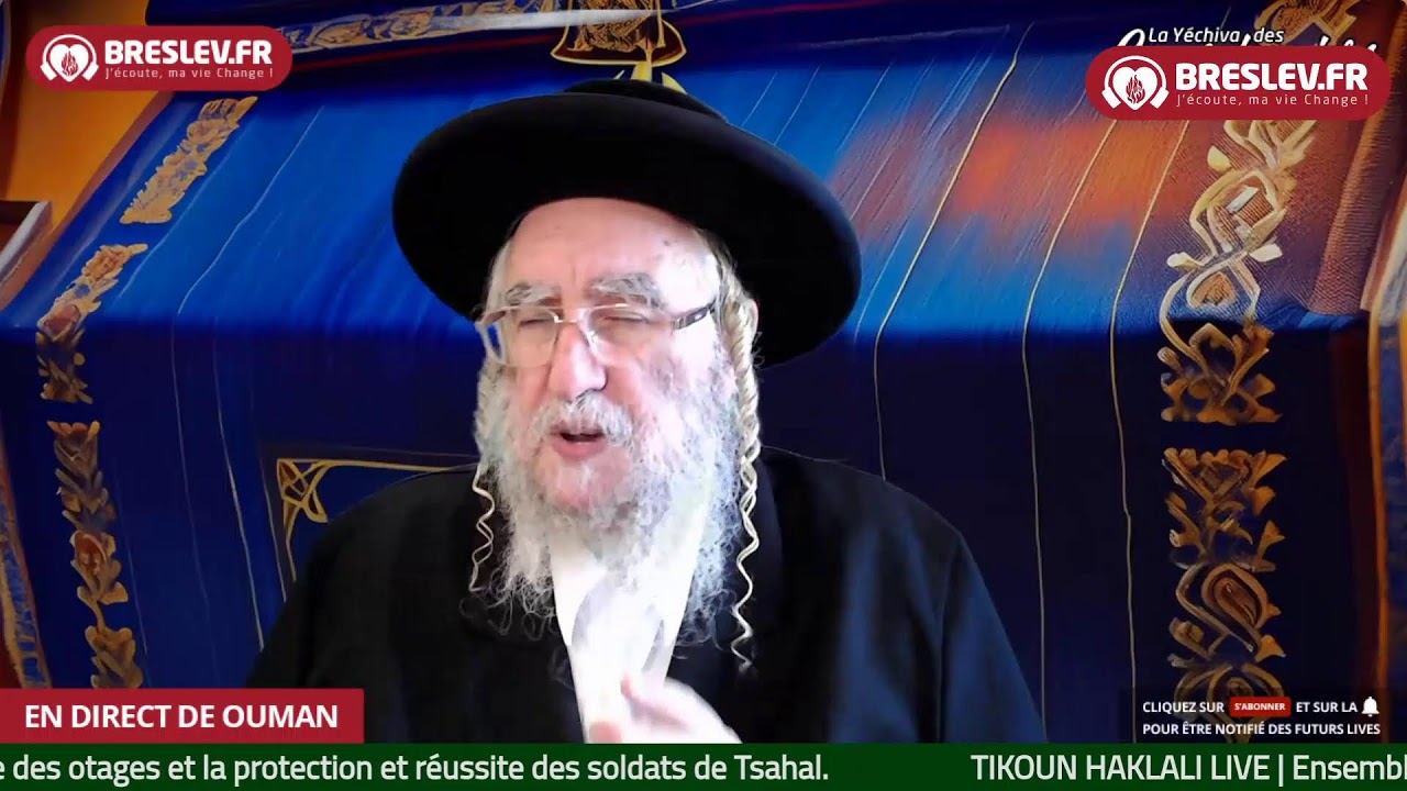 Likoutey Moharane Torah 60 - 11 août