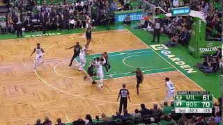 NBA, playoff 2018, Celtics vs. Bucks, Round 1, Game 5, Move 31, Marcus Smart, assist