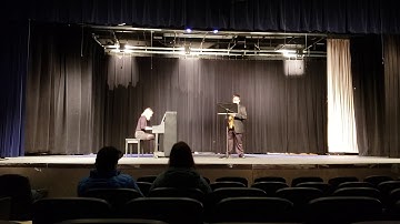Xander playing Recitative and Allegro by Koepke