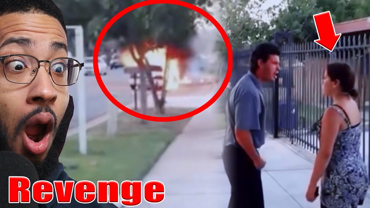 Woman Sets ExHusbands Car On Fire YouTube