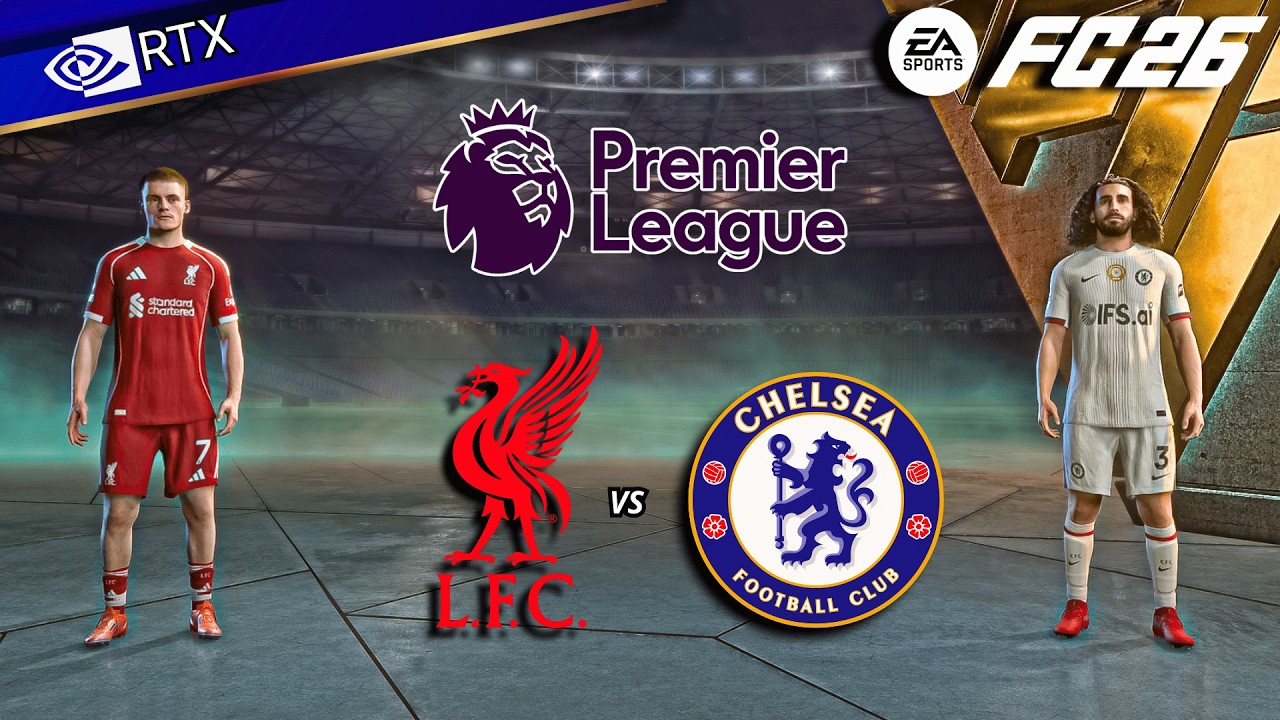 FC 26 - Liverpool vs Chelsea Ft. Wirtz, Palmer | Premier League 25