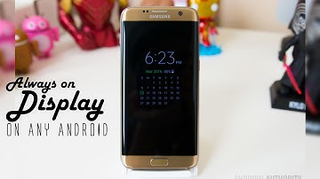 Get the Always On Display of Galaxy S7 edge and LG G5 on any Android phone