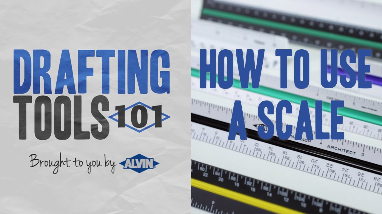 How To Use An Architectural Scale Ruler (Metric) 