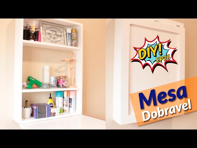 FOLDABLE CRAFT TABLE - YouTube