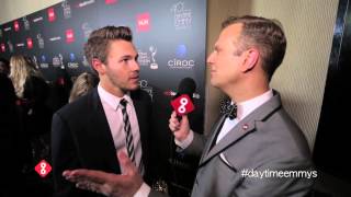 Scott Clifton of The Bold and the Beautiful at the 2013 Daytime Emmys