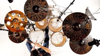 Classics Custom Dark Double Bonus Cymbal Set with Free 16" Trash Crash and Ching Ring (CCD5802)