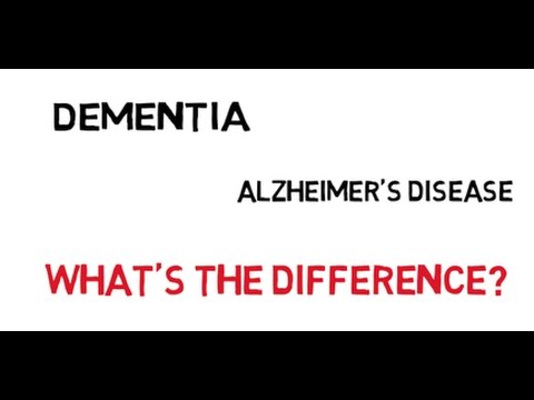 अल्जाइमर रोग बनाम डिमेंशिया